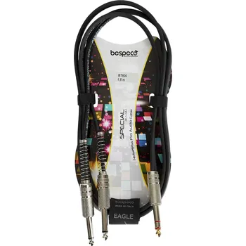 Audio kabel Bespeco BT800 + prodloužená záruka 3 roky