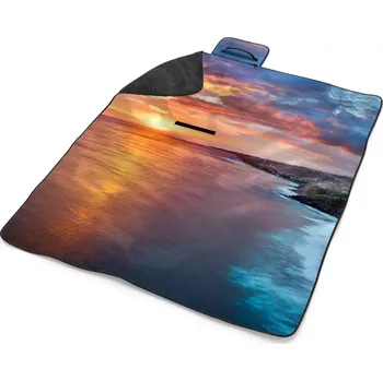 deka Sablio Plážová deka Západ slunce nad mořem: 200x140 cm