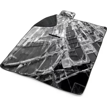 deka Sablio Plážová deka Rozbité sklo: 200x140 cm