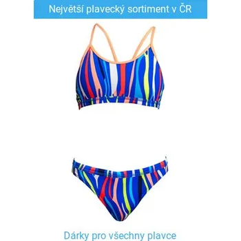 Dívčí plavky Dívčí plavky Funkita Raw Hide Racerback Two Piece Girls 30