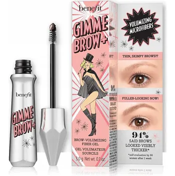 Přípravek na oči Teinte N°6 (3 g) - Gimme Brow+ Objemový gel na obočí - Gel na obočí s mikrovlákny - BENEFIT COSMETICS