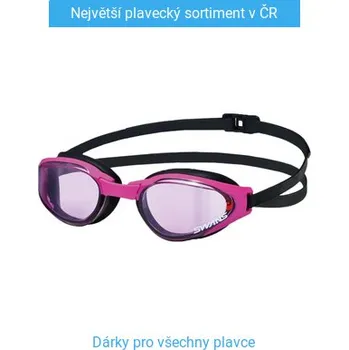 Plavecké brýle Plavecké brýle Swans SR-81N PAF Černá/růžová