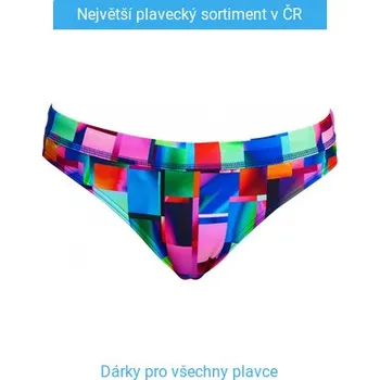 Dámské plavky Dámský spodní díl plavek Funkita Patch Panels Sports Brief 30