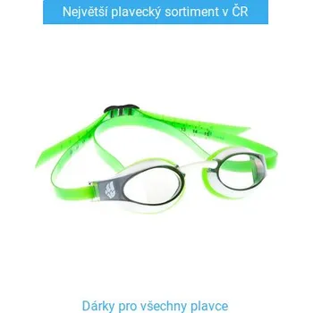 Plavecké brýle Mad Wave X-Look Racing Goggles Zelená