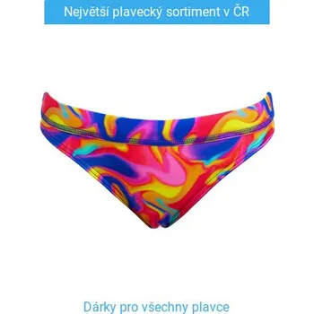 Dívčí plavky Funkita Summer Swirl Sports Brief Girls 176cm