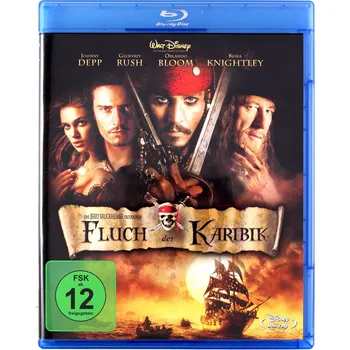 Blu-ray film Piraci z Karaibów: Klątwa ''Czarnej Perły'' Blu-ray disk