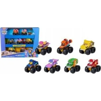 autíčko Vozidlo z pohádek Spin Master Tlapková patrola 7 ks, vícebarevné