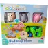 Hračka pro nejmenší Trefl Lalaboom 5v1 spojovací korále zvířátka z farmy 25 dílků