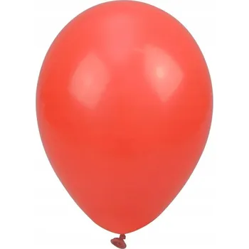 Balónek Narozeninové balónky červené pastelové 10 ks