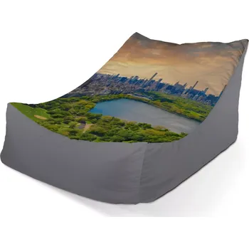 Sedací pytel Sablio Sedací vak Lounge New York Central Park - 120 x 100 x 80 cm