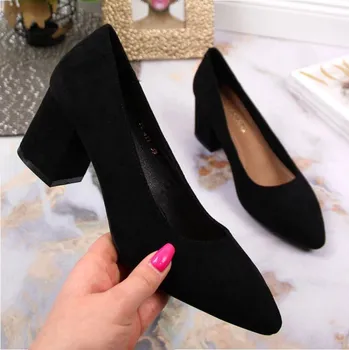 Dámské lodičky Sergio Leone W SK358A černé lodičky na podpatku 36