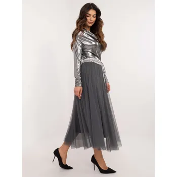 Dámská sukně Sukně DHJ SD 19981.03 šedá jedna velikost