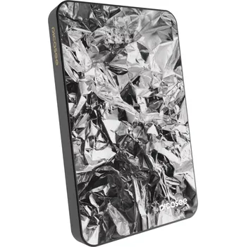 Powerbanka Picasee Powerbanka s MagSafe 5 000 mAh Šedá - Chrome