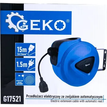 Autodíl Kabel prodlužovací s automatickým navíjením 15m 1,5m