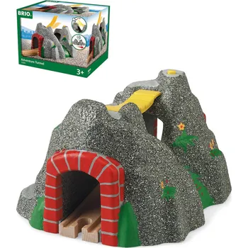 Vláček a vláčkodráha BRIO Tunel kamenný se zvukem doplněk k vláčkodráze na baterie Zvuk | 528203