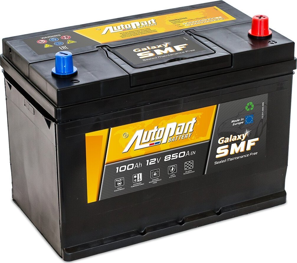 Autobaterie Galaxy SMF JAPAN 100Ah - 12V, 100Ah, 850A