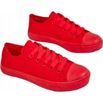 Dívčí tenisky Royalfashion dětské tenisky červené, velikost 30