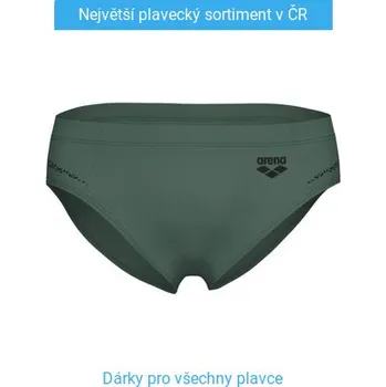 Pánské plavky Arena Feel Pro_File Swim Briefs Green XXL - UK40