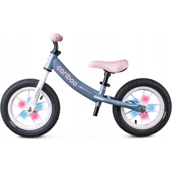 Odrážedlo Odrážedlo Cariboo LEDventure s LED koly, nafukovací kola