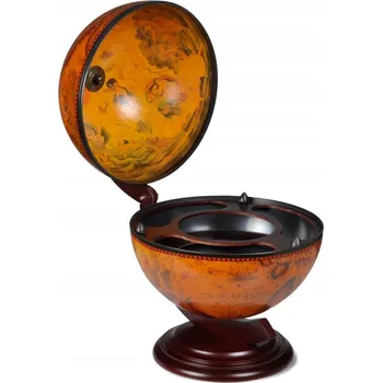 Stojan na víno Globobar globus, globobarek bar, dřevěný