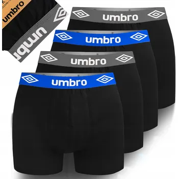 Pánské spodní prádlo Umbro pánské boxerky 4 kusy BM560 velikost M