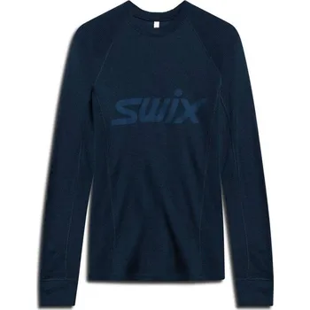 Pánské termoprádlo Swix RaceX Merino LS M dark navy - S