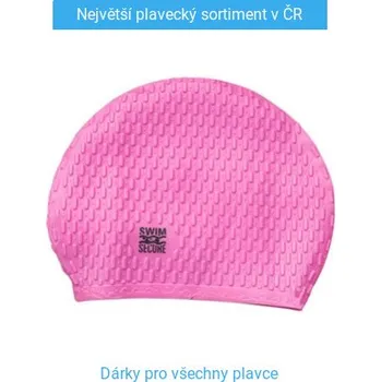 Plavecká čepice Plavecká čepice Swim Secure Bubble Swim Hat Růžová