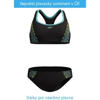 Dámské plavky Speedo Placement 2 Set Bikini Artic Blue L - UK36