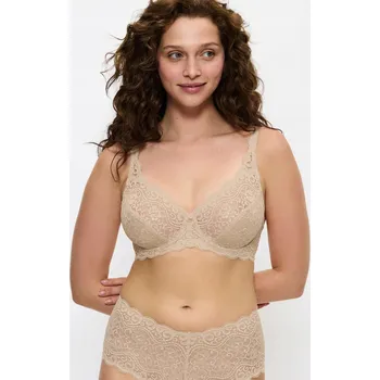 Podprsenka Triumph podprsenka s měkkými košíčky béžová velikost 85E