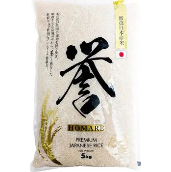 Příloha Koshihikari Premium japonská rýže bílá Japoński Homare, 5 kg
