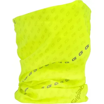 Čepice GripGrab Multifunkční šátek GripGrab HI-VIS, fluo