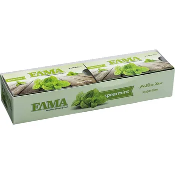 Bonbon ELMA Spearmint – žvýkačky s mátou bez cukru box (10 blistrů)