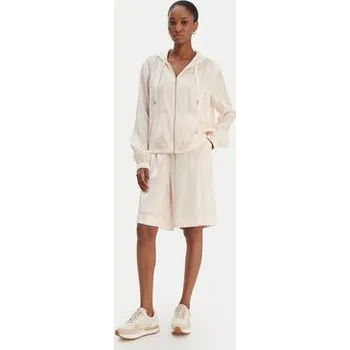 Dámské kraťasy Liu Jo Sport Šortky z materiálu TA6074 T322A Béžová Relaxed Fit XS