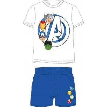Chlapecké pyžamo Avengers bílé - velikost 110