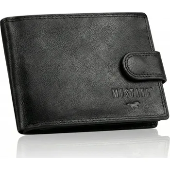 Peněženka Mustang peněženka z pravé kůže černá - unisex