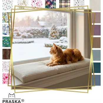 Pelíšek pro psa Pelíšek PRASKA - Eco Cats Collection vícebarevné, obdélníkové, 80 cm x 28 cm