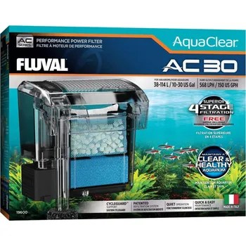 Akvarijní filtr Závěsný filtr FLUVAL AquaClear AC30, 38 - 114 L