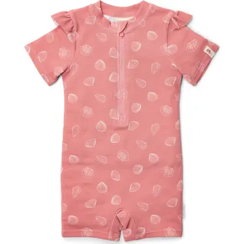 Kojenecké plavky Plavky krátký rukáv Ocean Treasures Pink vel. 86/92