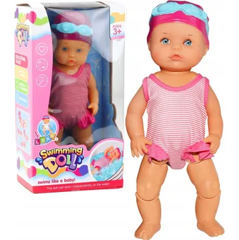 Panenka Plovoucí Miminko do koupele Panenka s funkcí plavání 33 cm