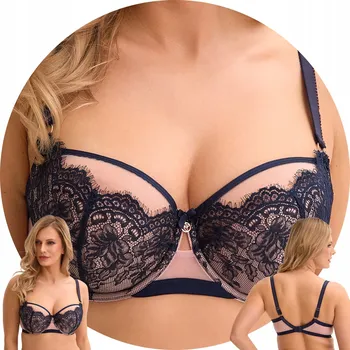 Podprsenka Gaia podprsenka polovyztužená modrá velikost 75I