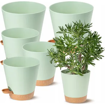 Květináč Vícebarevný plast Květináč Allbag 17,8 cm x 17,8 x 17,8 cm