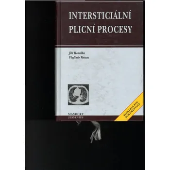 Kniha Intersticiální plicní procesy Jiří Homolka, Vladimír Votava