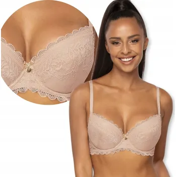 Dámské spodní prádlo MAT push-up podprsenka béžová, velikost 85D