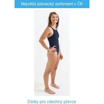 Dámské plavky Finis Bladeback Solid Navy 36