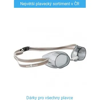 Plavecké brýle Plavecké skořápky Mad Wave Racer SW Šedá
