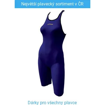 Dámské plavky Finis Fuse Open Back Kneeskin Navy 22