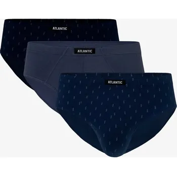 Slipy Pánské slipy ATLANTIC CLASSIC 3MP117/GRA/NIE/NIEC 3 ks *M*