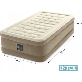 Nafukovací matrace Matrace Intex 191 x 99 x 46 cm hnědá