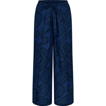 Dámské kalhoty Dámské plážové kalhoty Pareo Trousers M008 - Triumph 38 Modrá