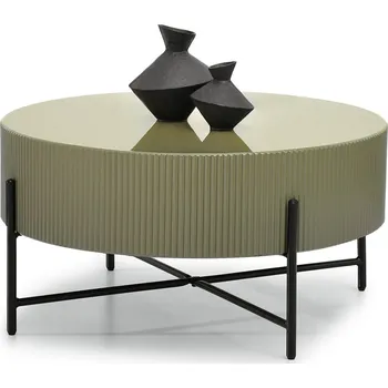 Křeslo Mebel Partner Número (zelená + černá)